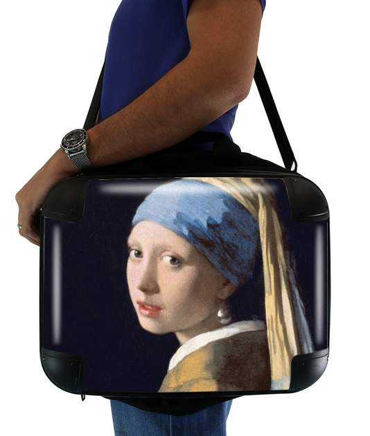  Girl with a Pearl Earring voor Laptoptas