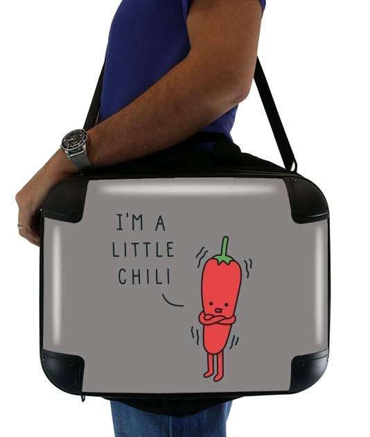  Im a little chili voor Laptoptas
