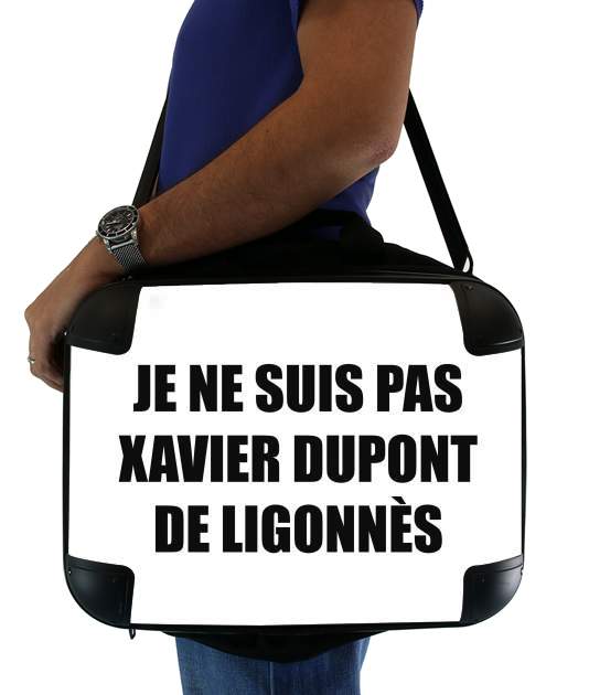  Je ne suis pas Xavier Dupont De Ligonnes Criminel voor Laptoptas