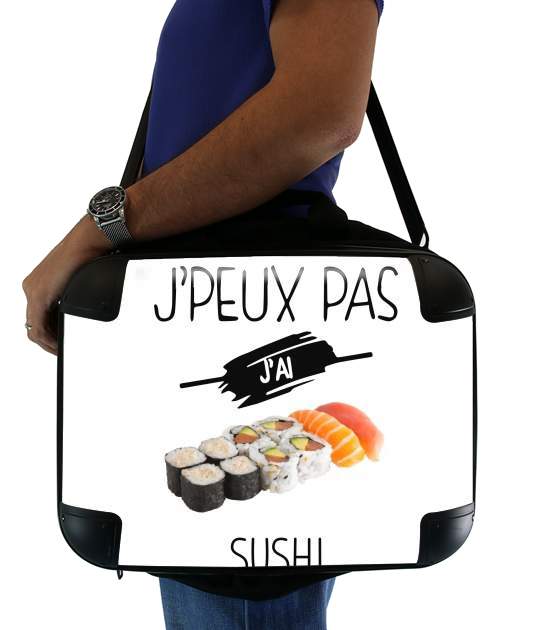  Je peux pas jai sushi voor Laptoptas
