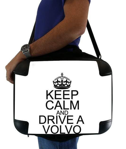  Keep Calm And Drive a Volvo voor Laptoptas