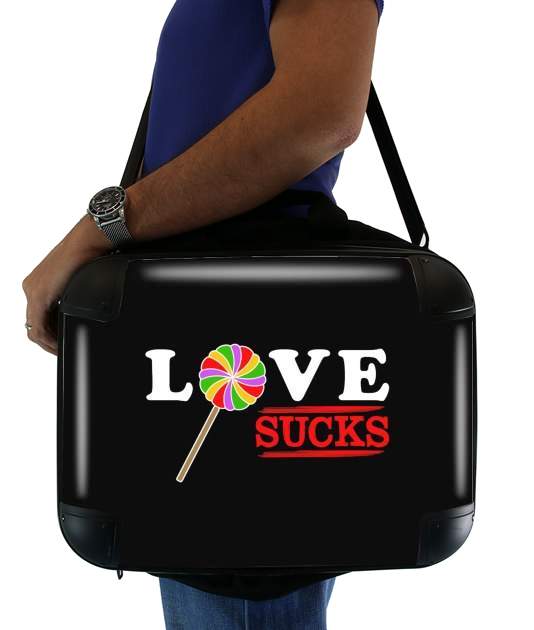  Love Sucks voor Laptoptas