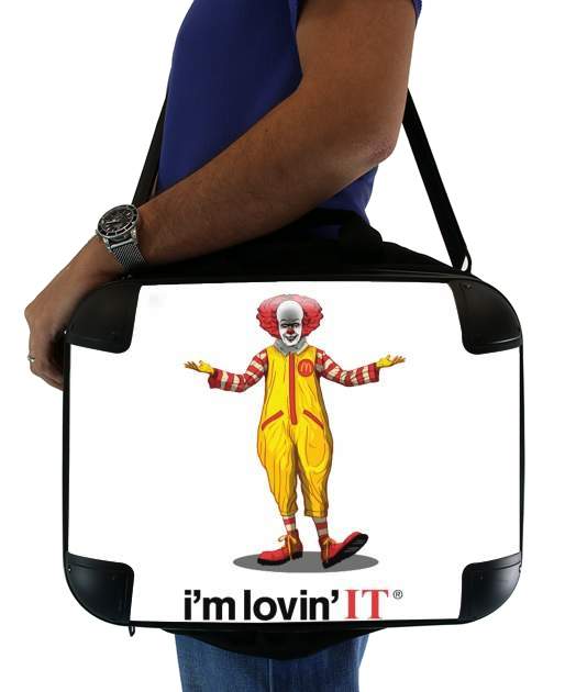  Mcdonalds Im lovin it - Clown Horror voor Laptoptas