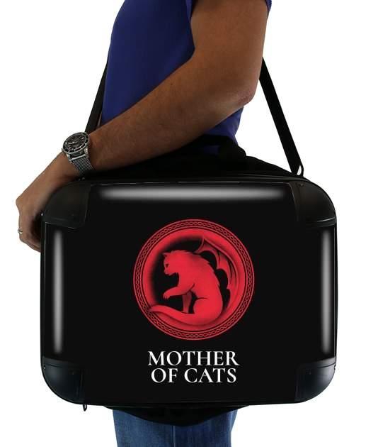  Mother of cats voor Laptoptas