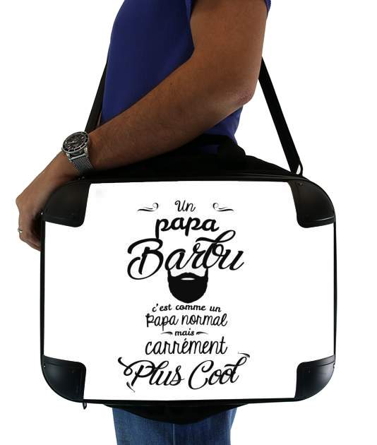 Papa Barbu comme un papa normal mais plus cool voor Laptoptas