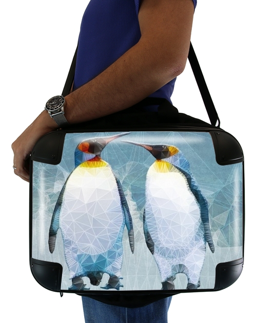  penguin love voor Laptoptas