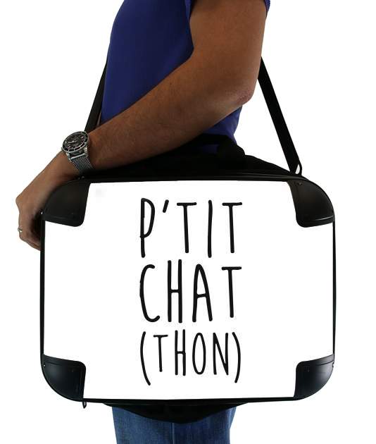  Petit Chat Thon voor Laptoptas