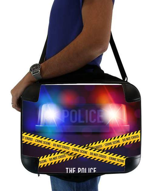  Police Crime Siren voor Laptoptas
