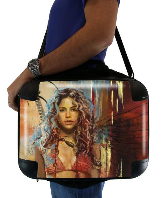  Shakira Painting voor Laptoptas