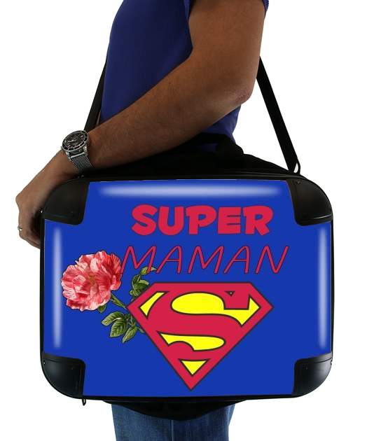  Super Maman voor Laptoptas