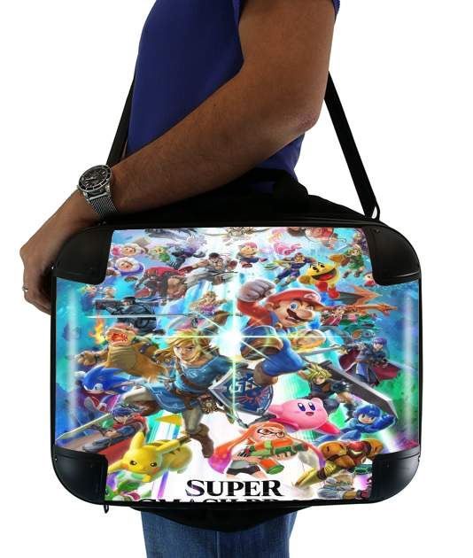 Super Smash Bros Ultimate voor Laptoptas