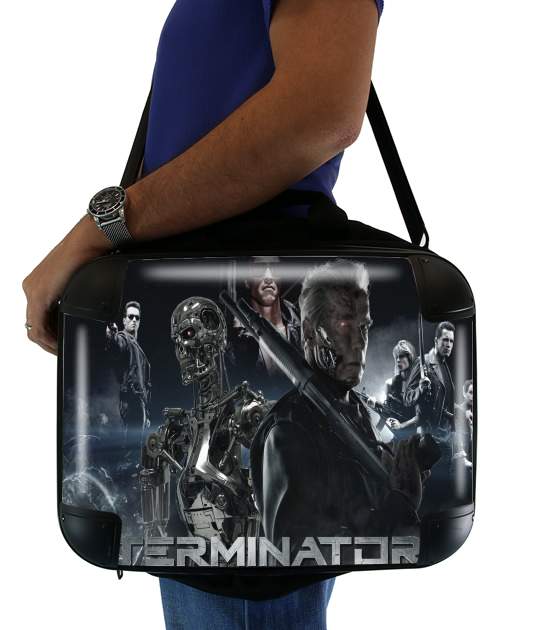  Terminator Art voor Laptoptas