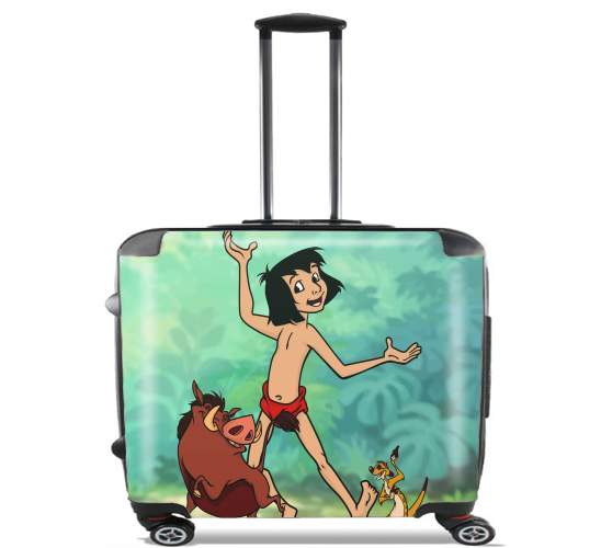  Disney Hangover Mowgli Timon and Pumbaa  voor Pilotenkoffer