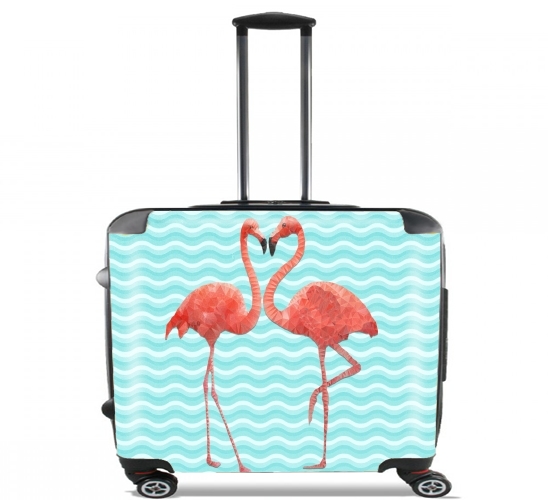  flamingo love voor Pilotenkoffer