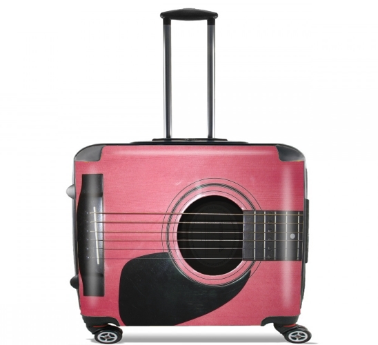  Pink Guitar voor Pilotenkoffer