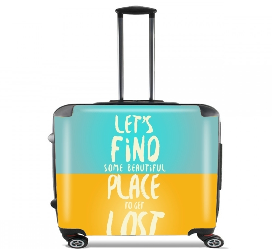  Let's find some beautiful place voor Pilotenkoffer