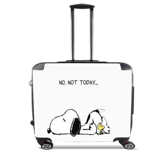  Snoopy No Not Today voor Pilotenkoffer
