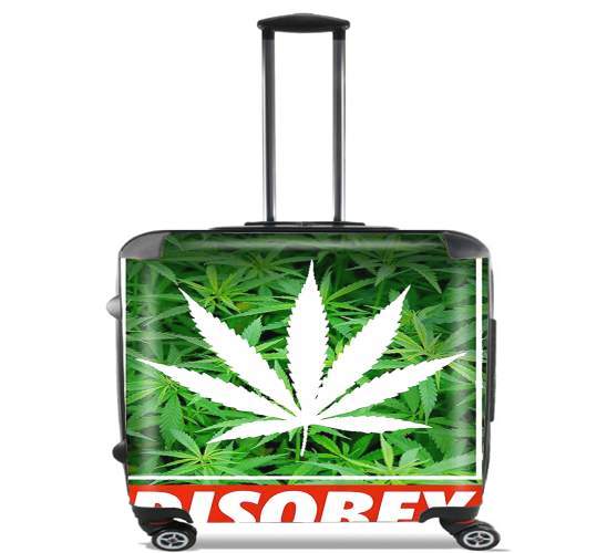  Weed Cannabis Disobey voor Pilotenkoffer