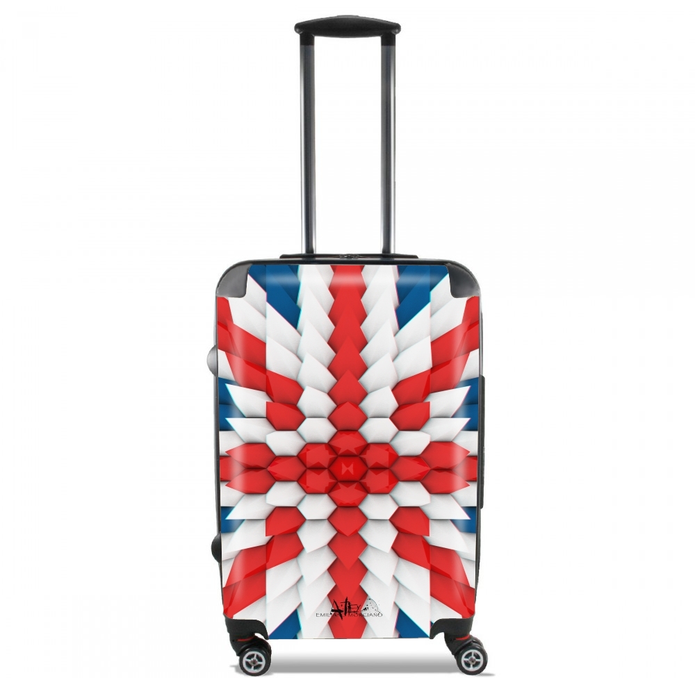  3D Poly Union Jack London flag voor Handbagage koffers