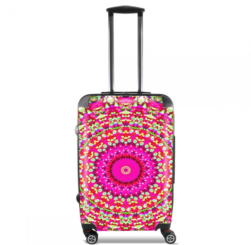  Arabesque Neon Green and Pink voor Handbagage koffers
