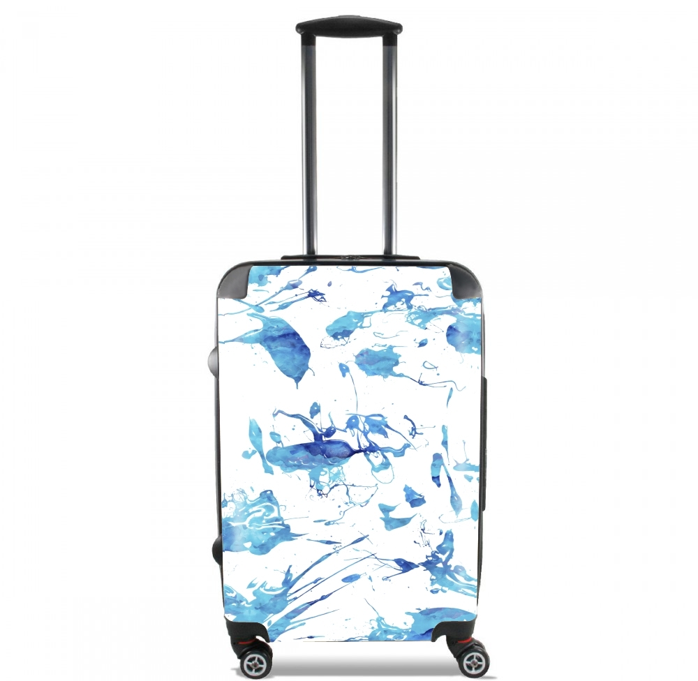  Blue Splash voor Handbagage koffers