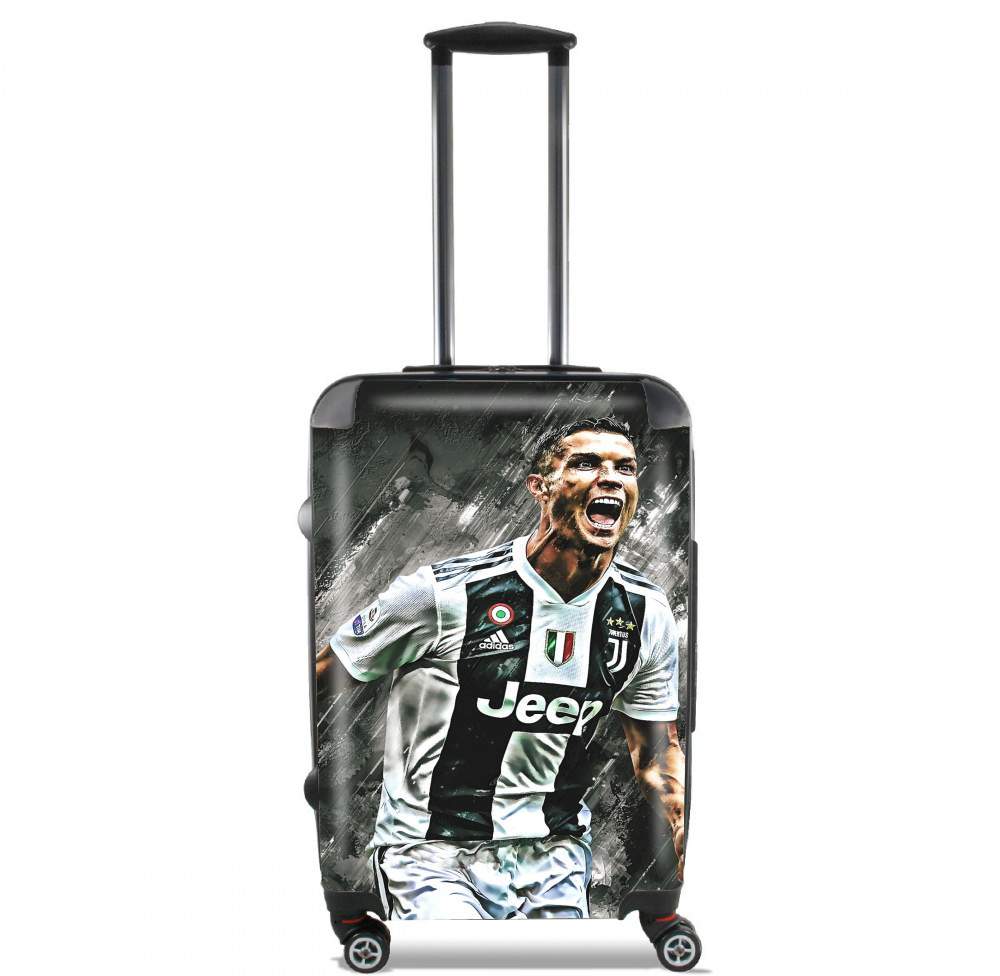  Cr7 Juventus Painting Art voor Handbagage koffers