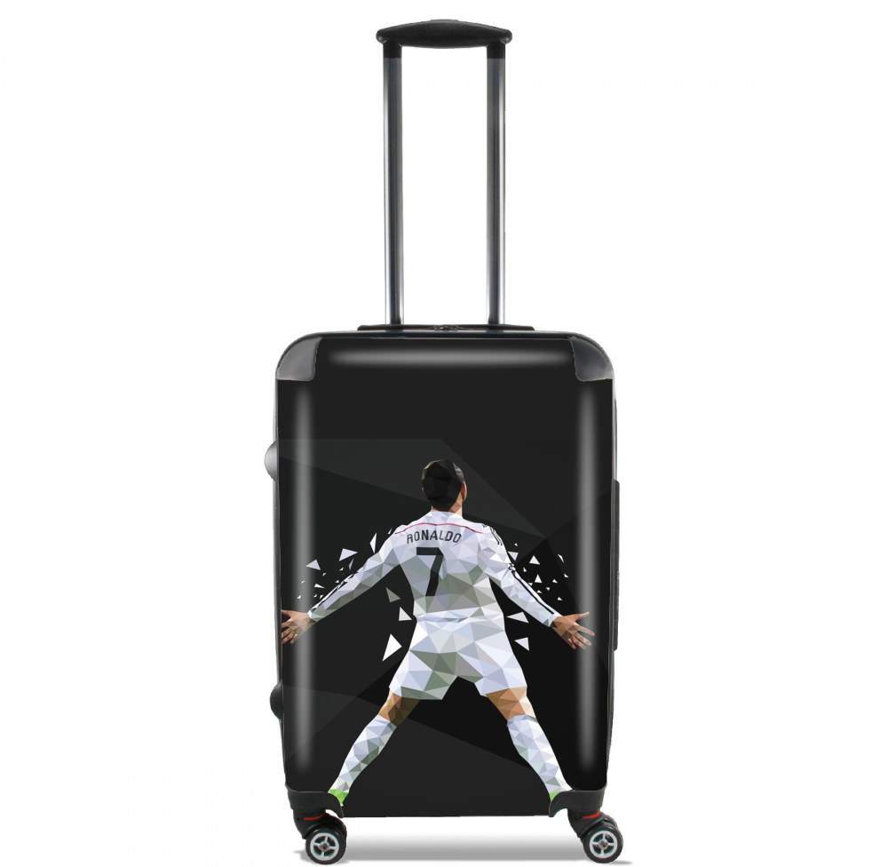  Cristiano Ronaldo Celebration Piouuu GOAL Abstract ART voor Handbagage koffers