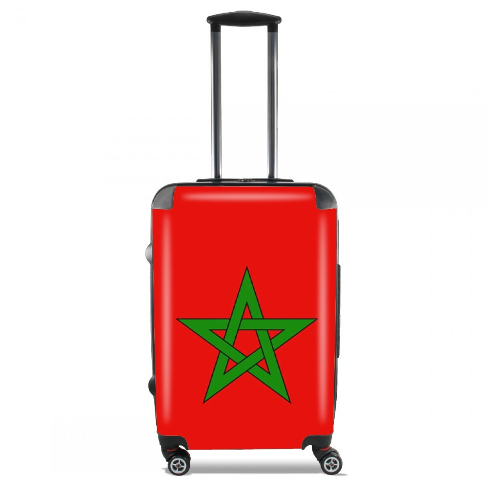  Flag Morocco voor Handbagage koffers