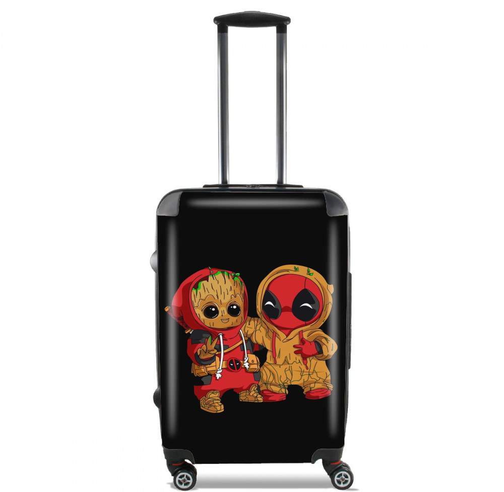  Groot x Deadpool voor Handbagage koffers