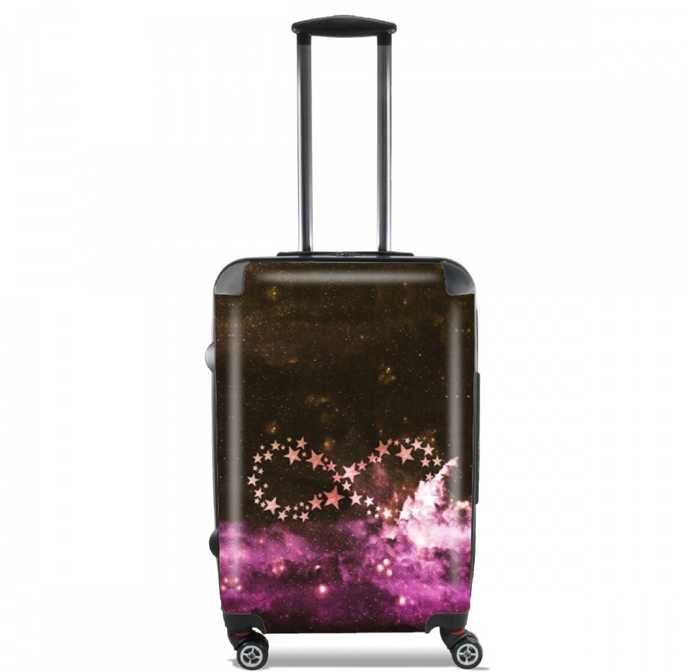  Infinity Stars purple voor Handbagage koffers