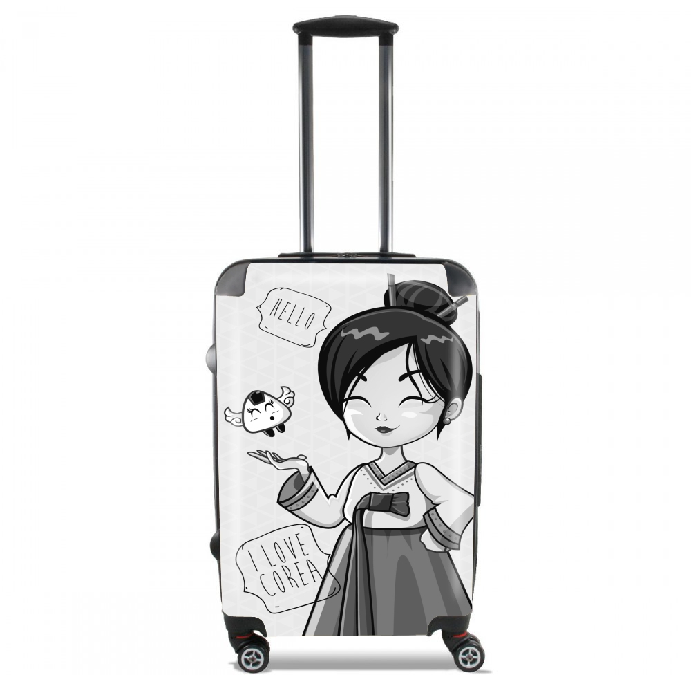  Korean girl voor Handbagage koffers
