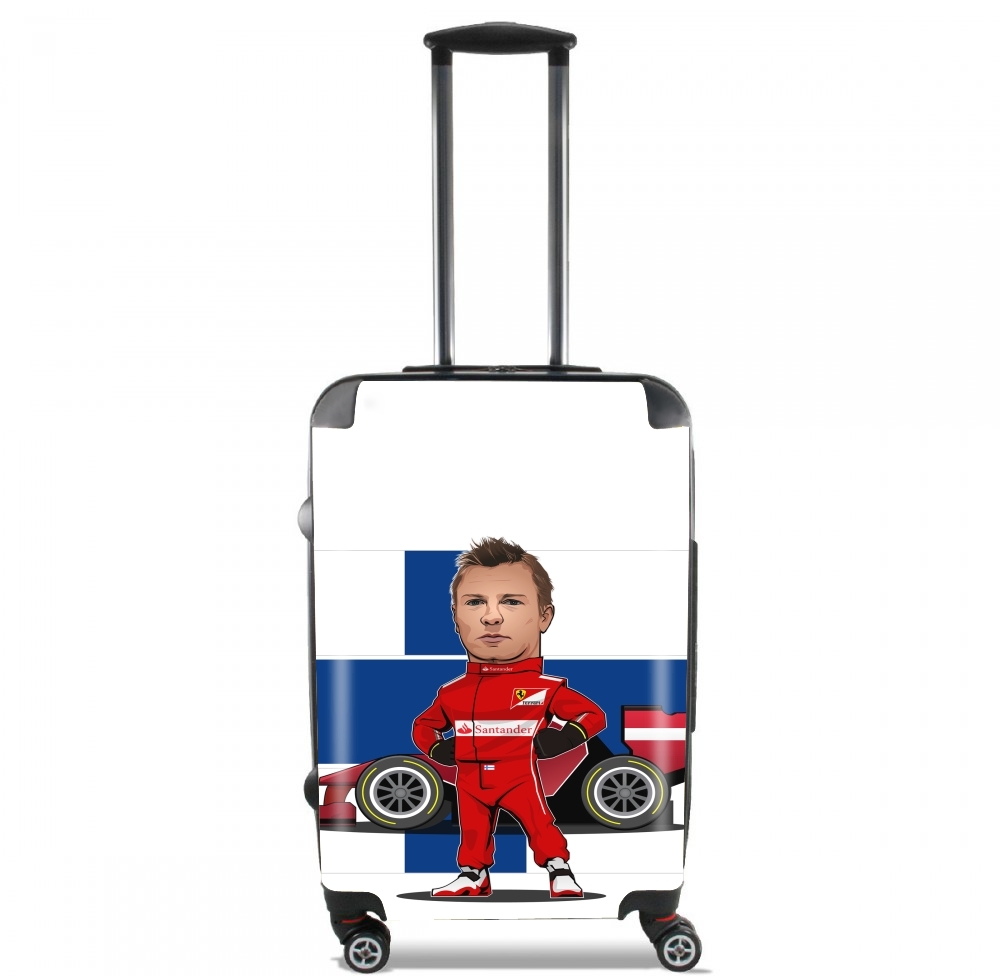  MiniRacers: Kimi Raikkonen - Ferrari Team F1 voor Handbagage koffers