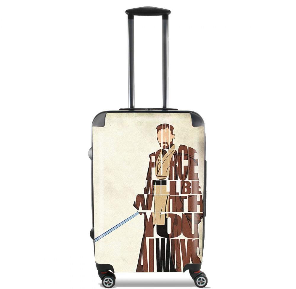  Obi Wan Kenobi Tipography Art voor Handbagage koffers