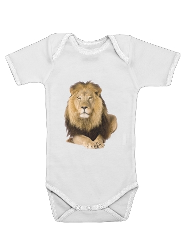  Africa Lion voor Baby short sleeve onesies