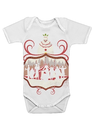 American circus voor Baby short sleeve onesies