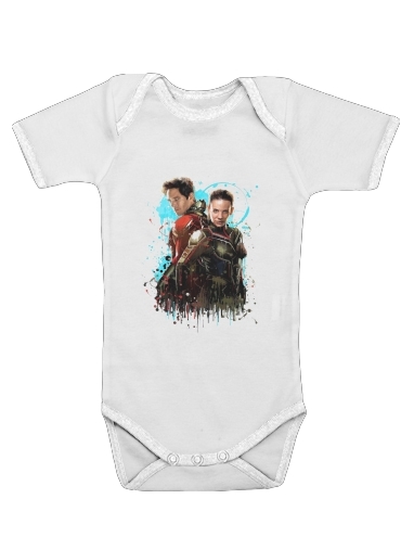  Antman and the wasp Art Painting voor Baby short sleeve onesies