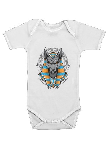  Anubis Egyptian voor Baby short sleeve onesies