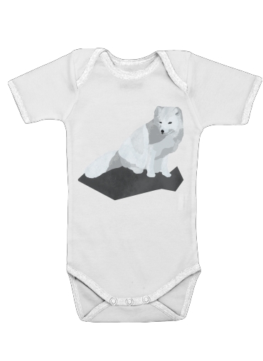  Arctic Fox voor Baby short sleeve onesies