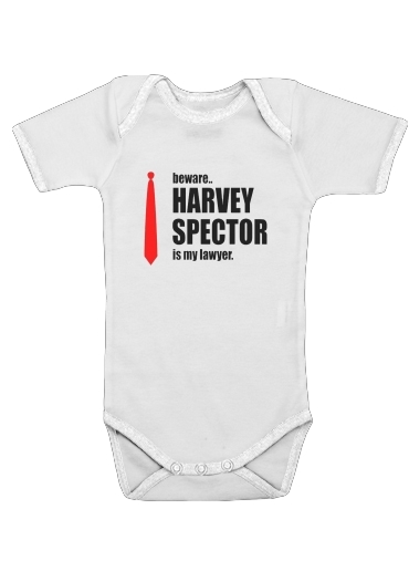  Beware Harvey Spector is my lawyer Suits voor Baby short sleeve onesies