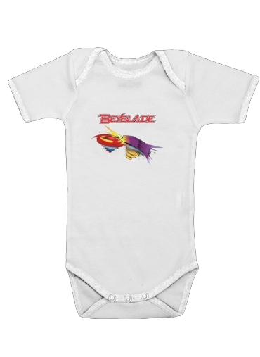  Beyblade magic tops voor Baby short sleeve onesies
