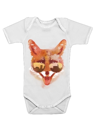  Big Town Fox voor Baby short sleeve onesies
