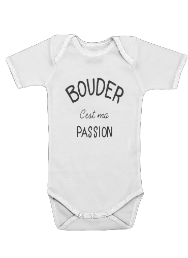  Bouder cest ma passion voor Baby short sleeve onesies