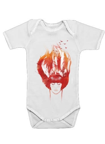  Burning Forest voor Baby short sleeve onesies