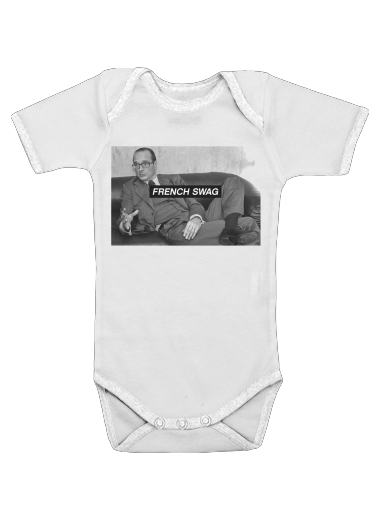  Chirac French Swag voor Baby short sleeve onesies