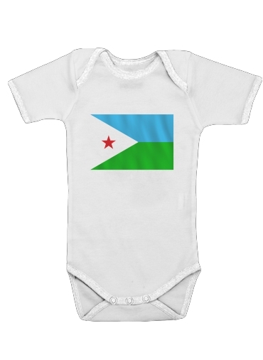  Djibouti voor Baby short sleeve onesies