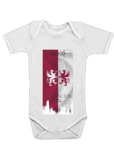  Flag House Connington voor Baby short sleeve onesies