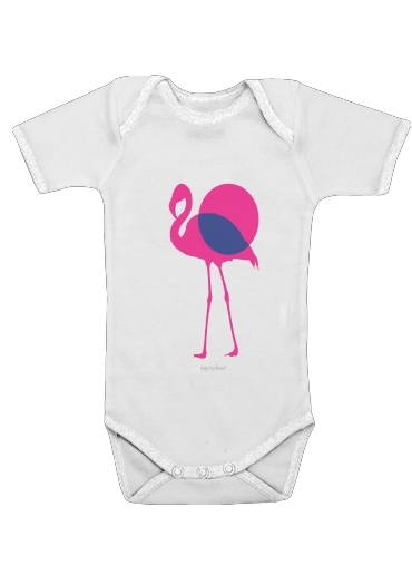  FlamingoPOP voor Baby short sleeve onesies