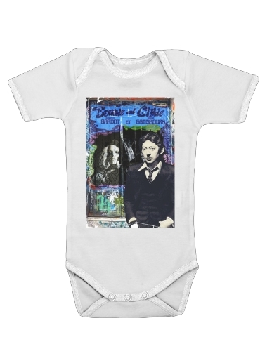  Gainsbourg Smoke voor Baby short sleeve onesies
