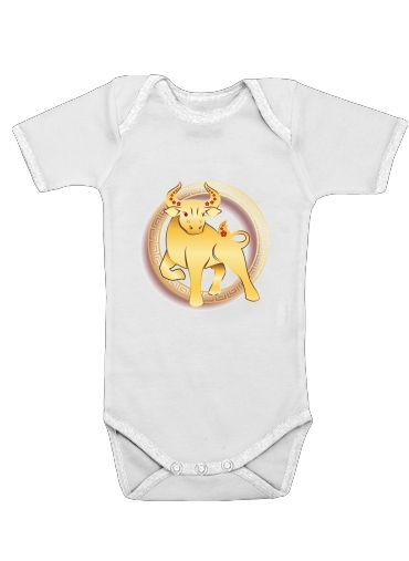  Happy The OX chinese new year  voor Baby short sleeve onesies