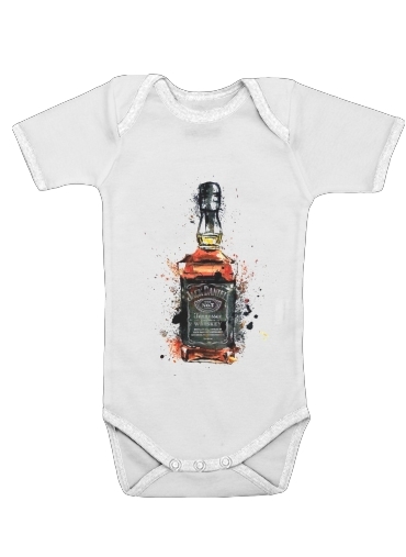  Jack Daniels Fan Design voor Baby short sleeve onesies